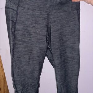 lululemon athletica Heathered Charcoal Gray Leggings